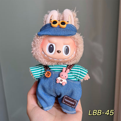 Labubu Doll Clothes for 1st & 2nd Gen - Universal Fit Outfits