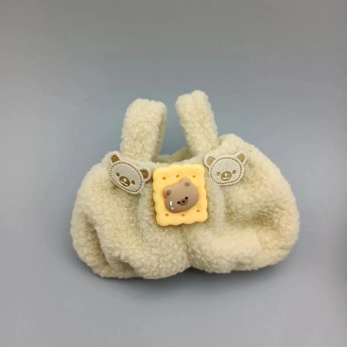 Only clothes] 17CM cloth clothes 15CM doll pink ball sweater bow shoes suit
