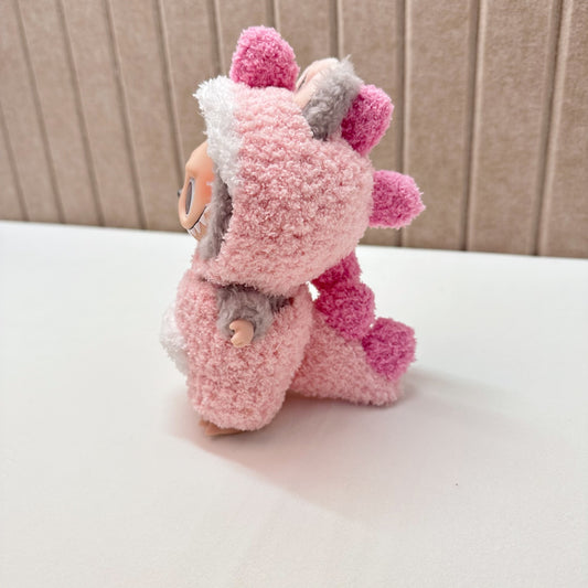 15cm pendant cloth cloth handmade clothes blind box labbubu handmade dinosaur suit bubble Matt New