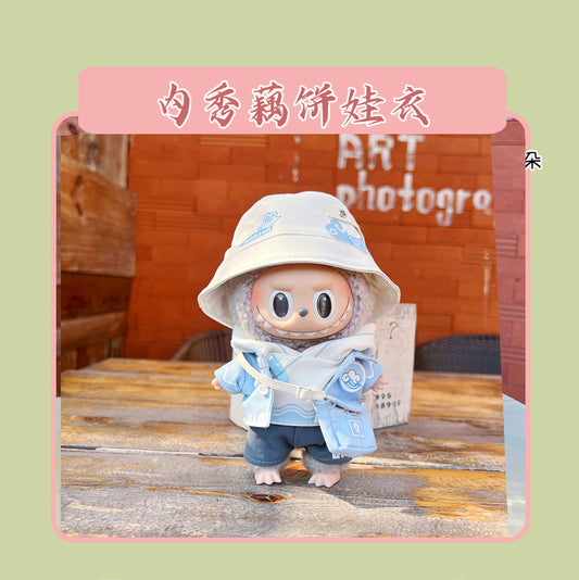 Labubu Doll Outfit - Nezha Ao Bing Suit for 1st, 2nd & 3rd Gen