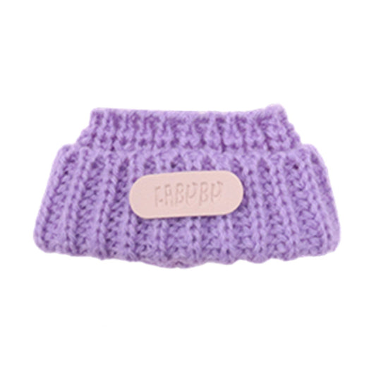 Hat Only] First and Second Generation Blind Box Labubu Sitting Party Doll Clothes Pendant Scarf Hat Sweater Suit