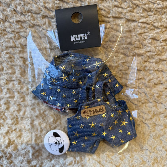 Labubu Doll Clothes Set - Casual Outfits with Replacement Letters