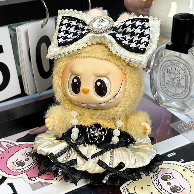 Labubu Doll Outfits Set for 17cm Vinyl Dolls - Trendy Styles