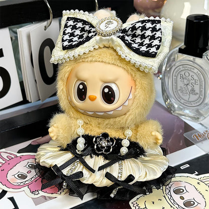 Labubu Doll Outfits Set for 17cm Vinyl Dolls - Trendy Styles