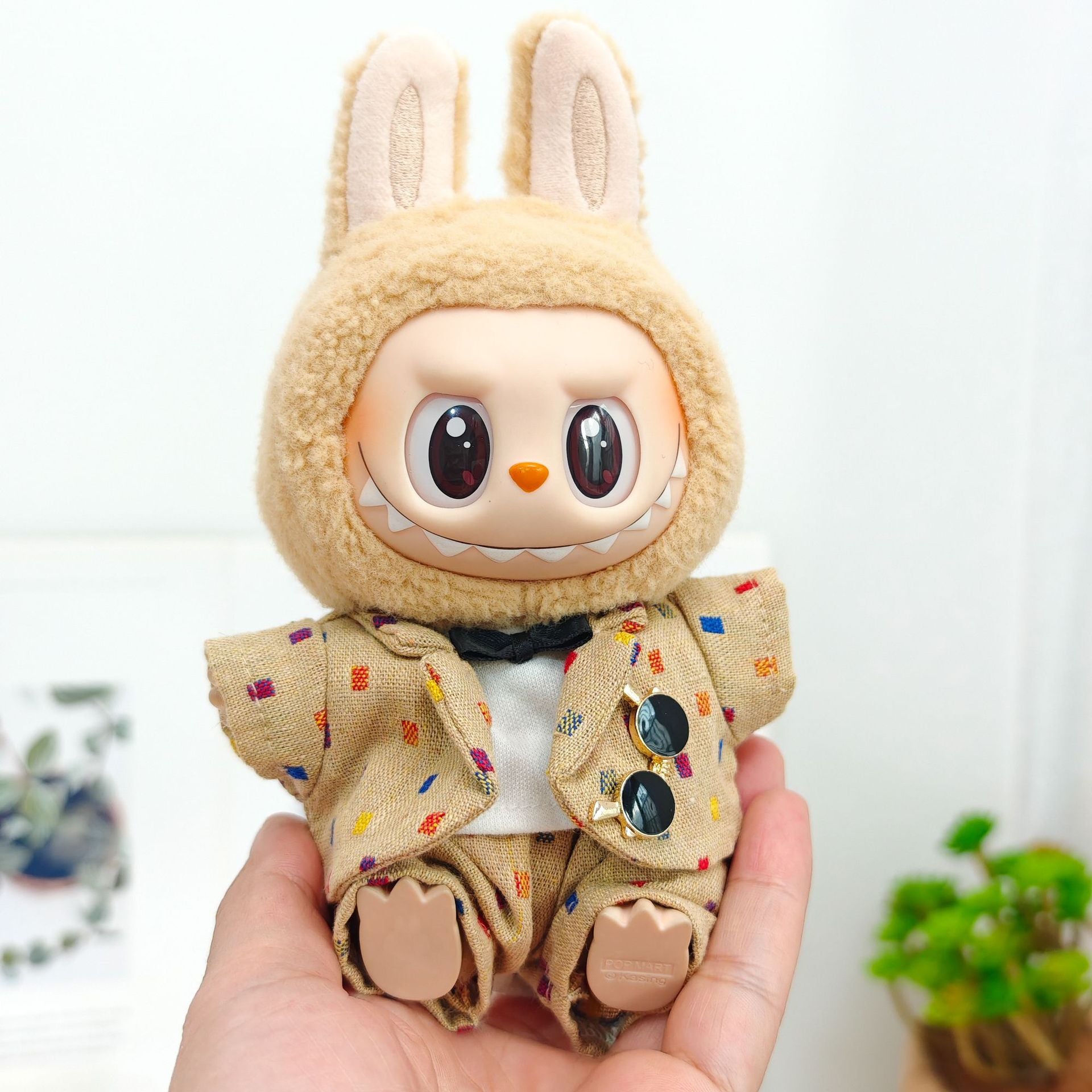 Labubu Doll Outfit Set - Velvet Skirts, Suits & Accessories for 2nd & 3rd Gen Pendant Dolls