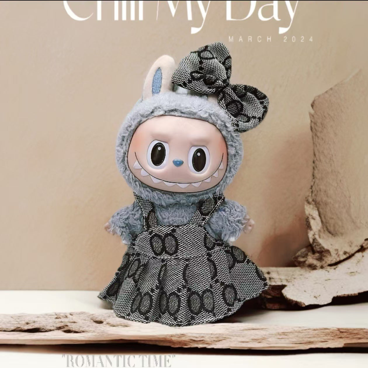 Labubu Doll Wedding Dress & Outfit Set for 1st & 2nd Gen Pendant