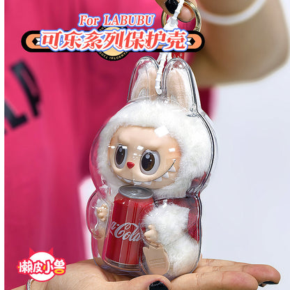 LABUBU Rab Cloth Protective Shell Coke Happy Factor Shell High Permeable Thickened high quality Cross-border Supply Batch