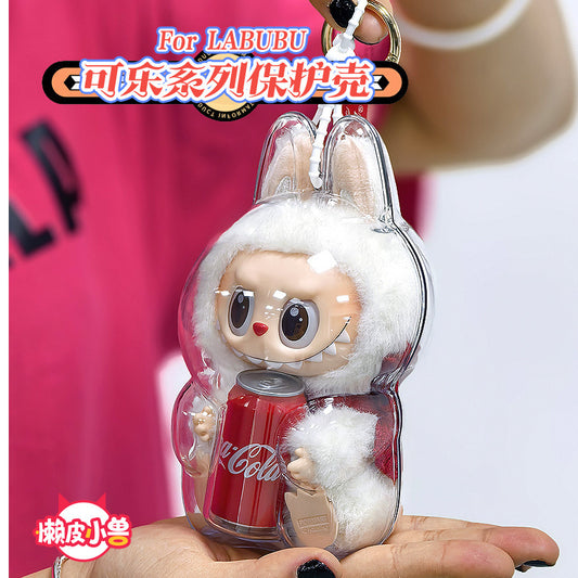 LABUBU Rab Cloth Protective Shell Coke Happy Factor Shell High Permeable Thickened high quality Cross-border Supply Batch