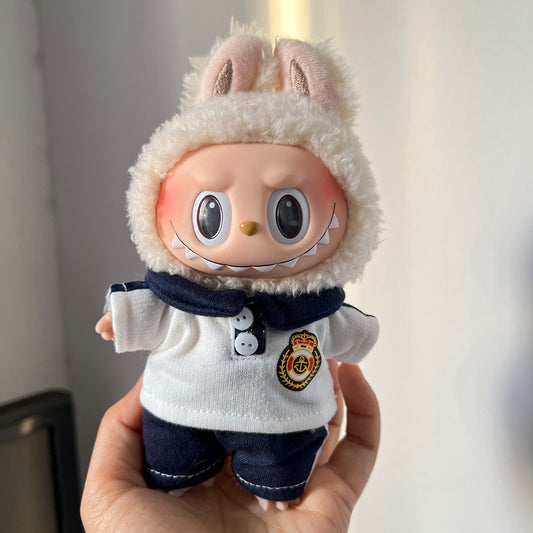 First and Second Generation Labubu Baby Clothes Pendant Labubu Clothes Baby Clothes Summer Skirt Jumpsuit Set Cute and Cute