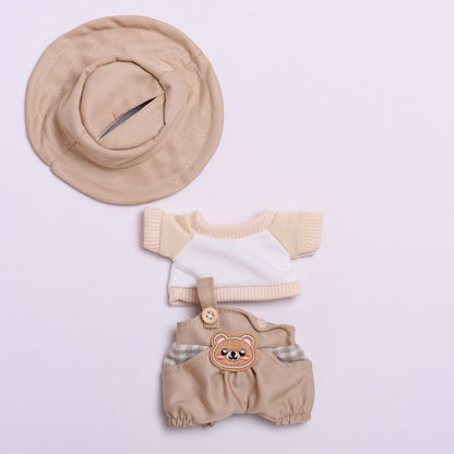 Only clothes] generation two generation pendant pull cloth cloth for clothes bear strap skirt T-shirt Labubu baby clothes adorable