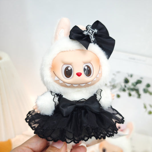 Labubu Doll Clothes - Angel & Devil Skirts with Wings for Pendant Labubu