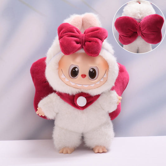 Only Baby Clothes] First, Second and Third Generation Pendants, Plush Accessories, Plush Big Bows, a Pair of Cute Baby Clothes Replacement