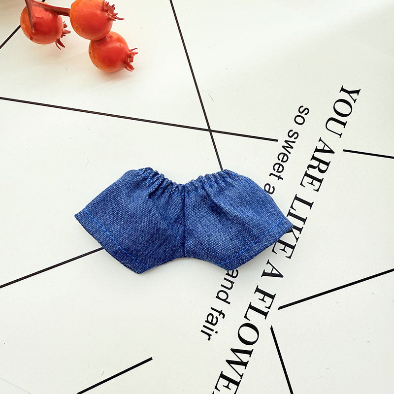 Only clothes for sale] first and second generation key chain Labubu clothes pendant cloth doll chocolate academy style