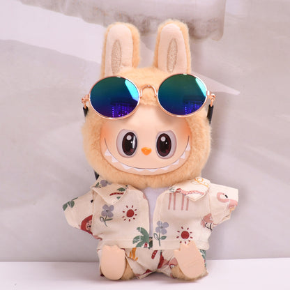 Only clothes] second generation blind box Labubu clothes pendant cloth cloth sit party series keychain doll dress