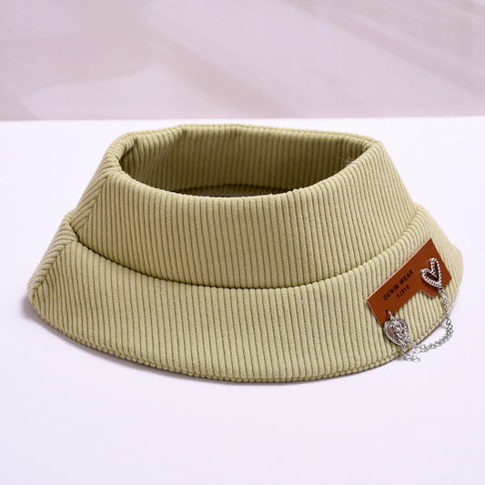 Only clothes] large vinyl 37cm cloth plush doll clothes corduroy Denim hat replacement