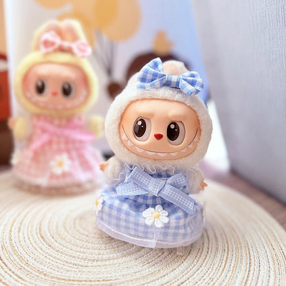 Labubu Doll Outfit Set - 15-17cm Cute Clothes & Accessories
