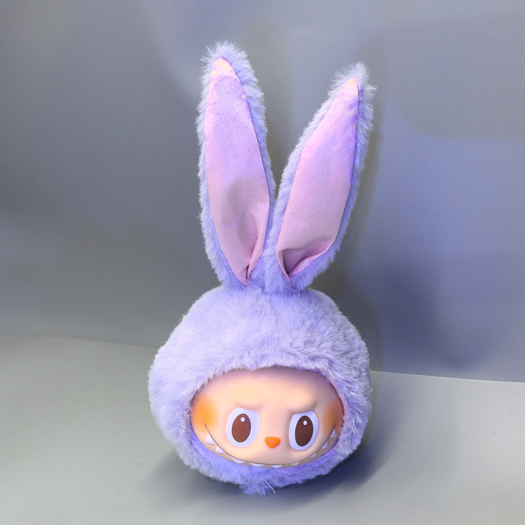 First, Second and Third Generation Labubu Baby Clothes 17cm Labubu 10cm Cotton Doll Rabbit Plush Hat Cute Hat