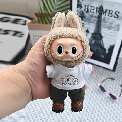 Clothing Only] Labubugg Doll Blind Box Doll Clothing Pendant Macaron Replacement