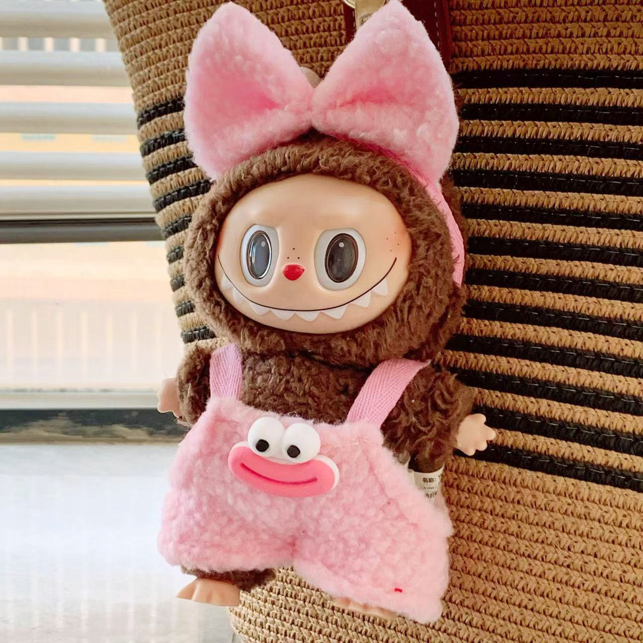 Only clothes] Christmas second generation blind box Labubu clothes Labubu standing posture sitting party series baby clothes adorable