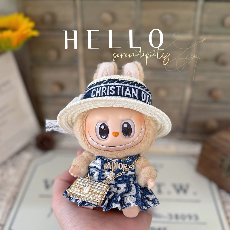 3rd Gen Labubu Doll Clothes Set for 17cm Vinyl Dolls