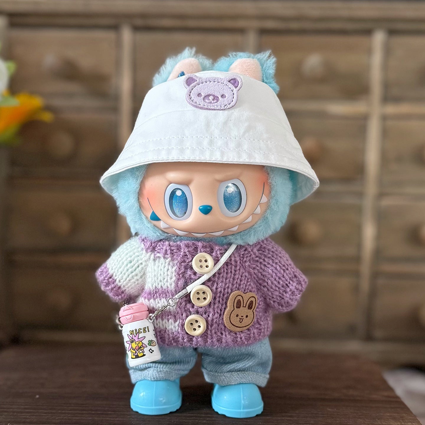 3rd Gen Labubu Doll Clothes Set for 17cm Vinyl Dolls