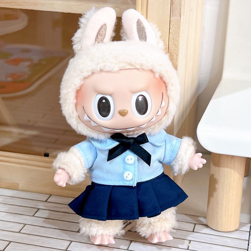 Labubu Doll Clothes Labubu Vinyl Doll 17cm Doll Dress-Up Bubble Mart Doll Dress-Up Doll Others