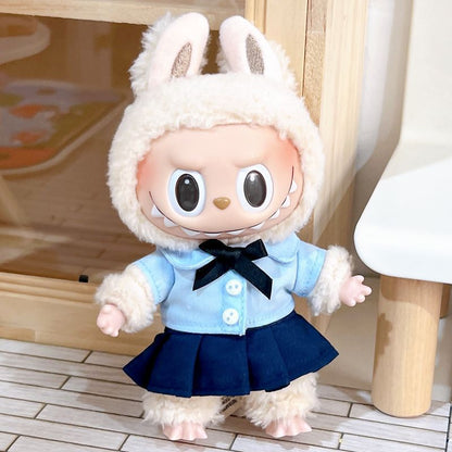 Labubu Doll Clothes Labubu Vinyl Doll 17cm Doll Dress-Up Bubble Mart Doll Dress-Up Doll Others