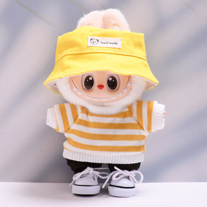 Labubu Doll Baby Clothes Set - Colorful T-Shirt & Shorts Outfit