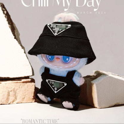 Labubu Doll Outfit Set - T-Shirt, Hat & Skirt/Pants for 1st & 2nd Gen