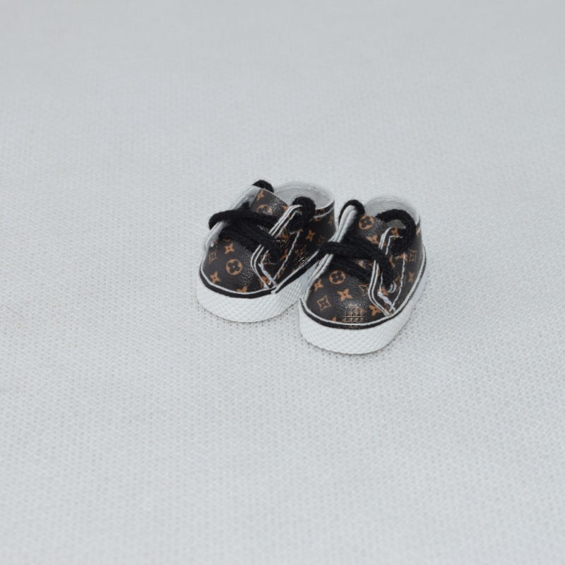 Labubu Baby Shoes Collection 17CM Keychain Blind Hirabu Cloth Changing Shoes Doll Toy Shoes