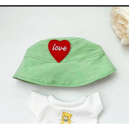Only clothes] 17cm blind box cloth cloth pendant doll hat camera kettle shoes accessories Labubu doll