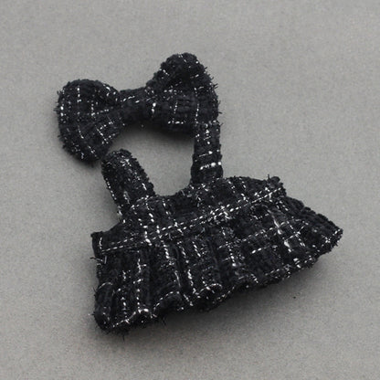 17CM One or Two Generation Blind Box Labubu Pendant Clothes Chanel Strap Skirt suit Brap Cloth Doll Clothes