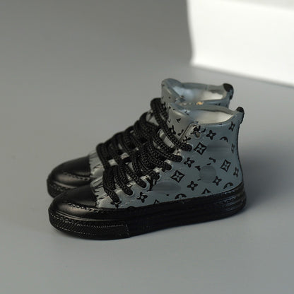 Labubu Labubu Doll Clothes 17cm Shoes Model 5cm Vinyl Toy Hand-made AJ Blind Box DIY High Luxury Series