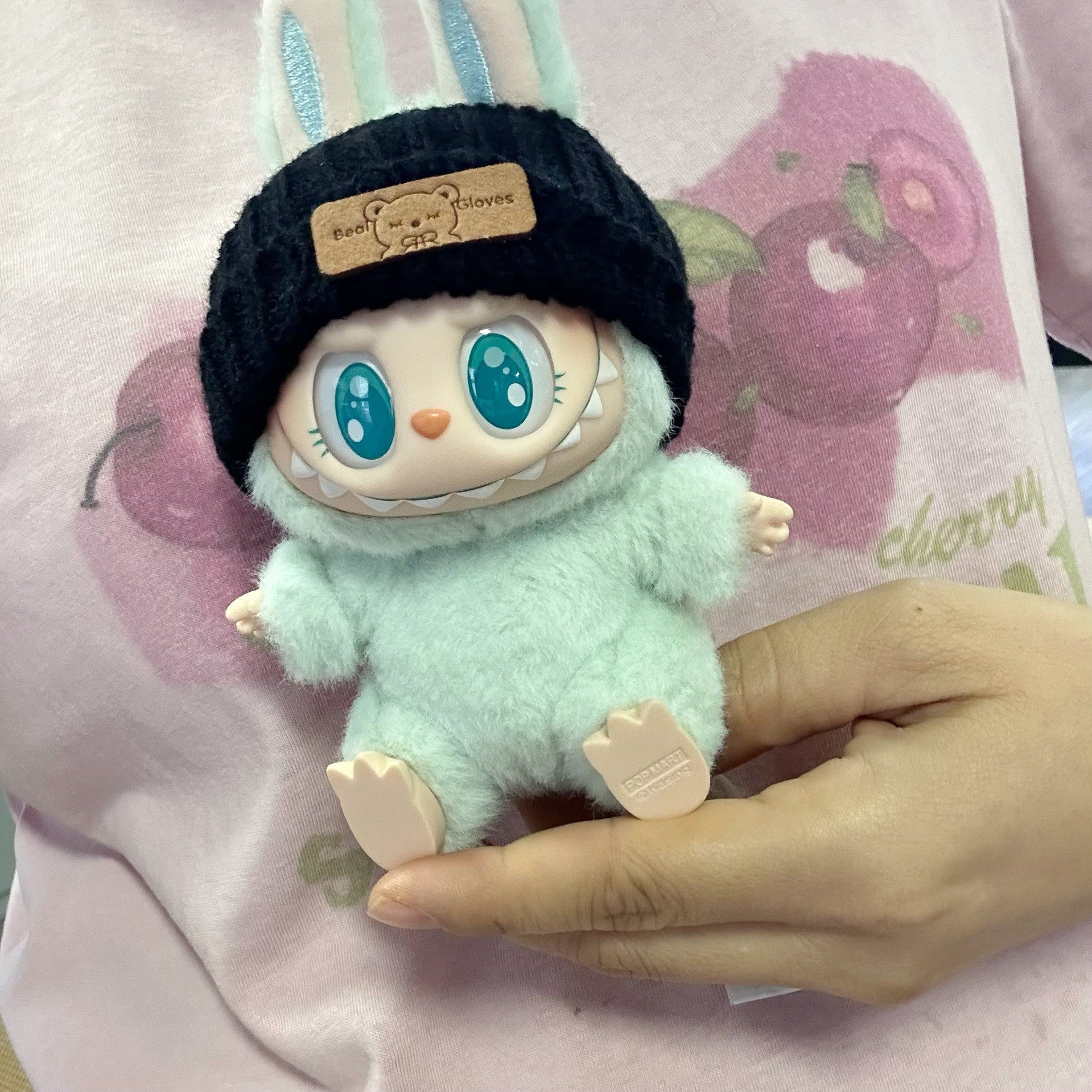 Labubu Doll Outfit Set - Knitted Hat & Sweater for 1st & 2nd Gen