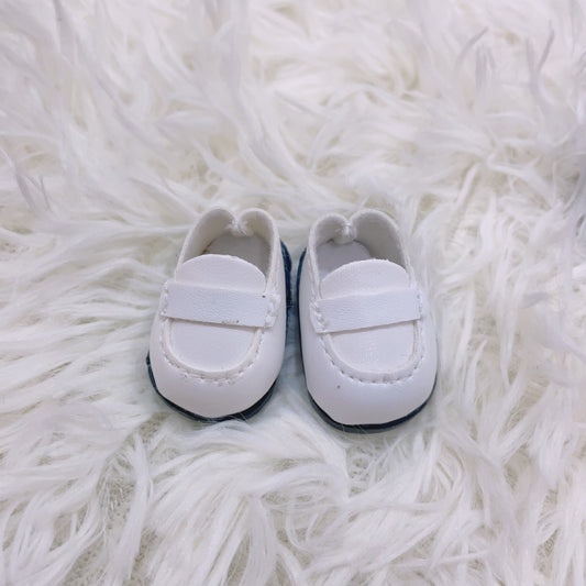 One or two generation labubu shoes 17cm labubu 10cm doll black white brown lefu shoes factory wholesale