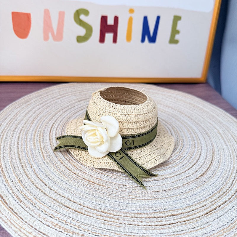 Only clothes] pendant pull cloth hat one, two and three generations of blind box LABUBU straw hat Zhilong hat star