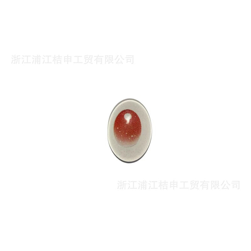 Labubu Doll Artificial Glass Eyes (25mmx18mm) - 11 Colors