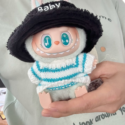 Only clothes] the first and second generations of rabubu dolls wear baby clothes, sweaters, hats and suit LABUBU