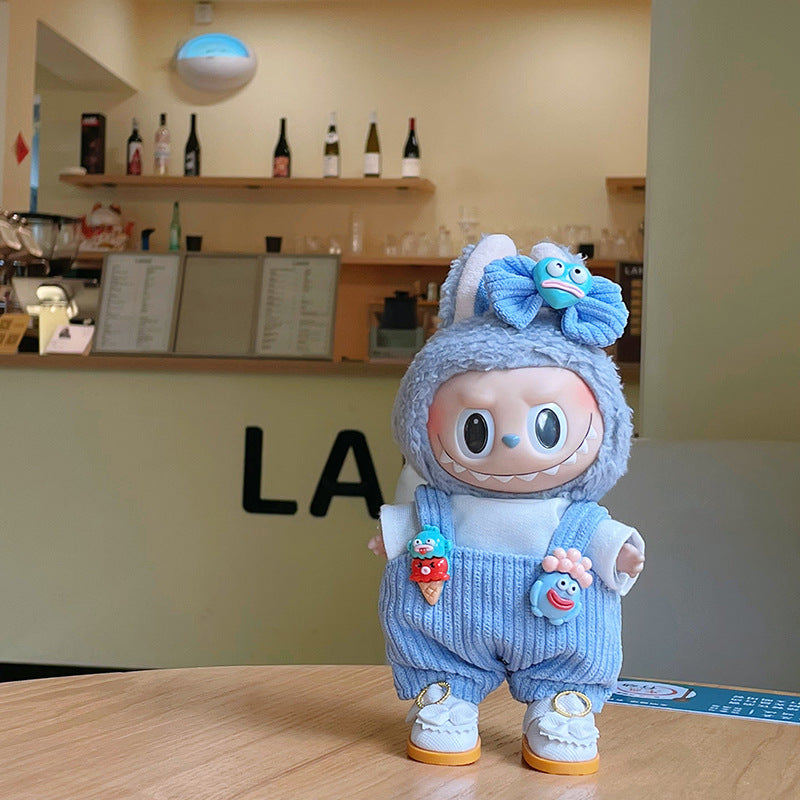 3rd Gen Labubu Doll Clothes Set for 17cm Vinyl Dolls