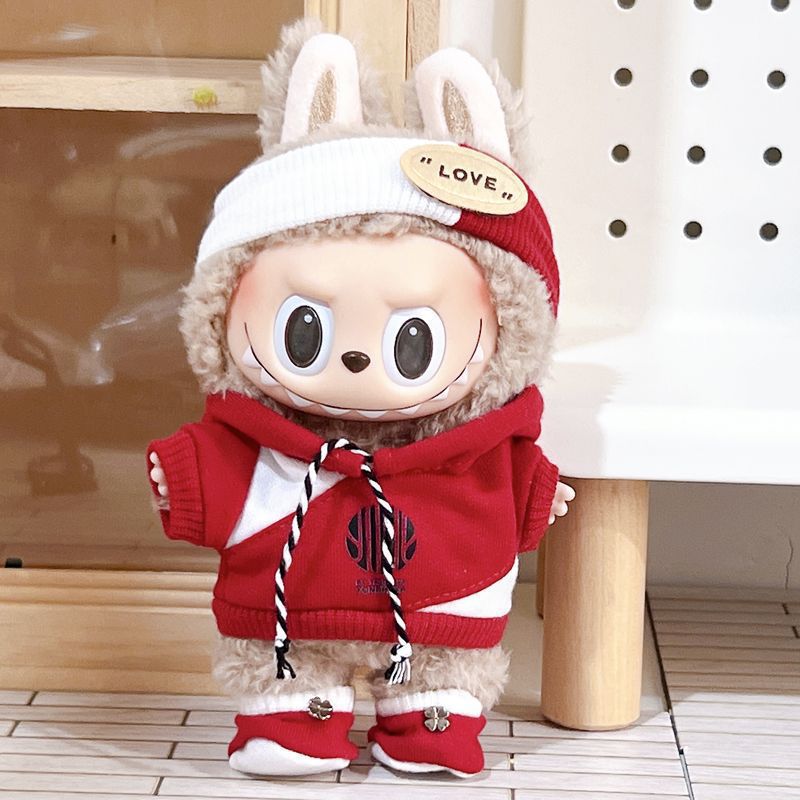 Labubu Doll Clothes Labubu Vinyl Doll 17cm Doll Dress-Up Bubble Mart Doll Dress-Up Doll Others