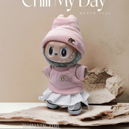Labubu Doll Clothes - 17cm Two-Piece Outfit Set