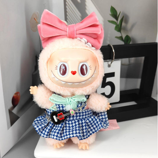 Labubu Doll Princess Dress & Skirt Outfit Set for 17cm Vinyl Doll