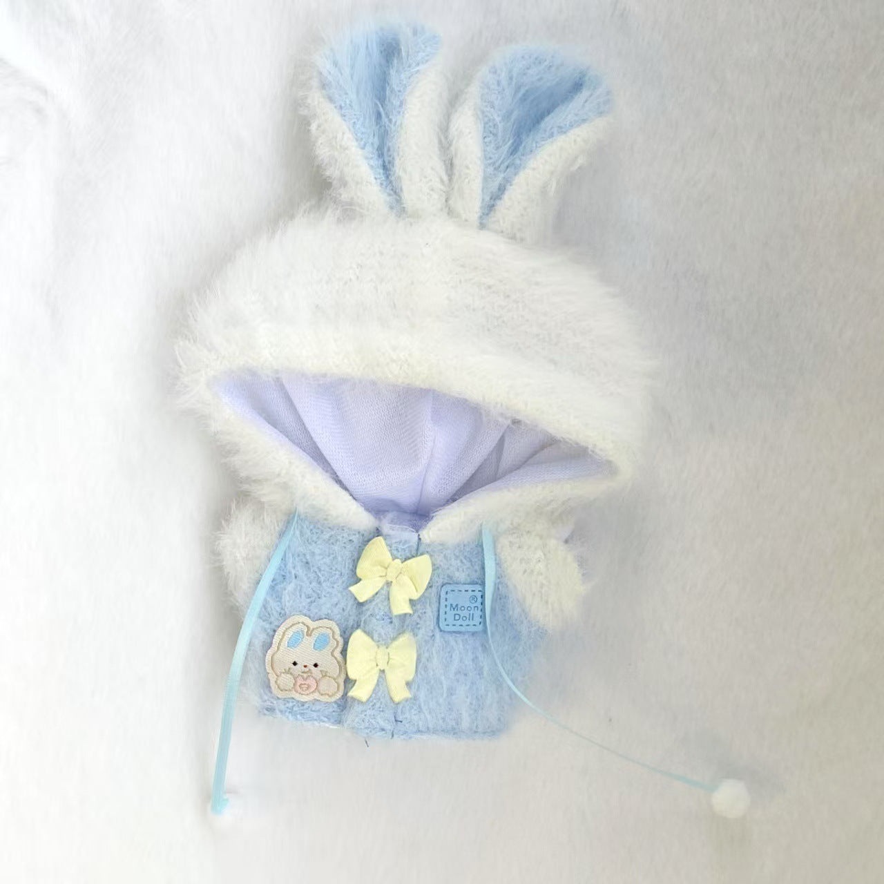 Labubu Doll Baby Hoodie Coat - Blue, Pink, White Pants