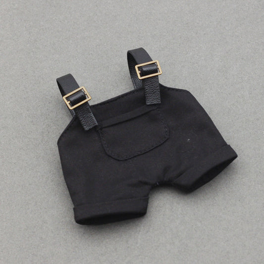 Labubu Doll Denim Suspender Pants for 17cm & 10cm Dolls