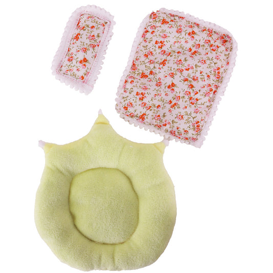 Labubu Doll 17cm Pull Cloth Bed Set - Light Blue, Matcha, Pink