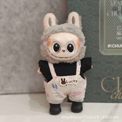 Labubu Doll Outfit Set for 17cm Vinyl Figure - Party Style