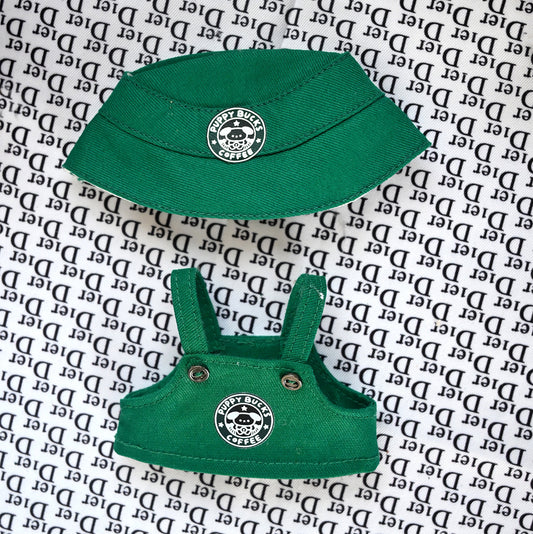Only clothes] 17cm blind box one or two generations of labubu clothes for Starbucks Labubu vinyl pendant doll