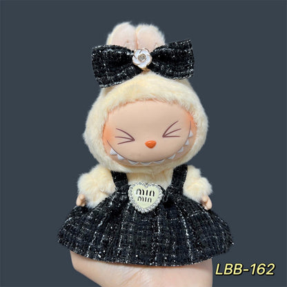 Labubu Doll Clothes Set for 17cm Vinyl Dolls