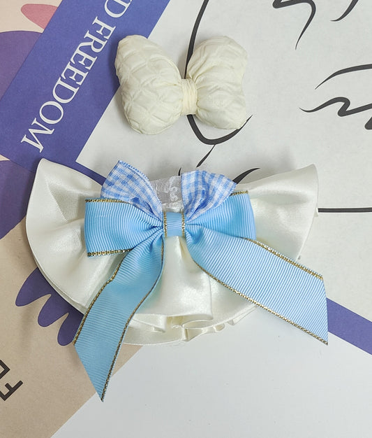Labubu Doll Flower Dress with Bow - 15-20cm Outfit