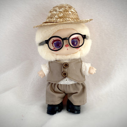 Labubu Doll Clothes - 17cm Vest & Skirt Sets for Milan British Style
